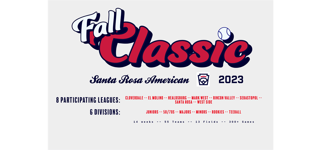 2023 Fall Classic Games start on August 19!